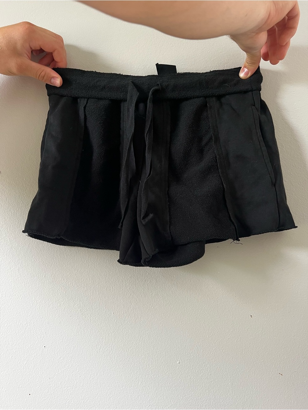 PacSun Black Drawstring Athletic Shorts